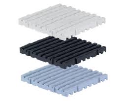 Caillebotis p.chambre froide 500x500xH50mm - blanc